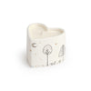 Woodland Walk Ceramic Heart Candle