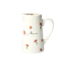 Mum Pink Daisies Ceramic Jug