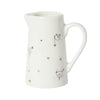 Birds & Hearts Ceramic Jug