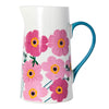Pink Cosmos Ceramic Jug