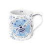 China Blue Bee Mug