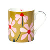 Pink Daisy Fine Bone Mug