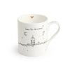 Home for Christmas Fine Bone Mug