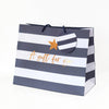 Tote Gift Bag Blue Stripe 
