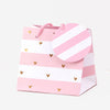 Mug Gift Bag Pink Stripe