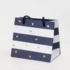 Mug Gift Bag Blue Stripe 