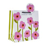 Mauve Flower Medium Giftbag