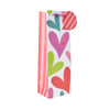 Hearts Bottle Giftbag