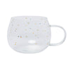 Hearts & Spots Glass Mug