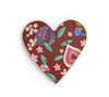 Fig & Foliage Heart Coaster