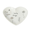 Wildflowers Heart Trinket Dish