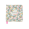 Woodcut Flower Password Book