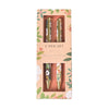 2 Pens Set White Rose & Hibiscus