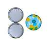 Blue Poppy Compact Mirror
