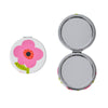 Mauve Flower Compact Mirror