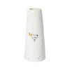 Bird With Heart Porcelain Bud Vase