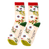 White Rose Bamboo Socks