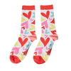Hearts Bamboo Socks