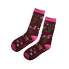 Fig & Foliage Bamboo Socks