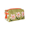 Pink Daisy Quilted Washbag